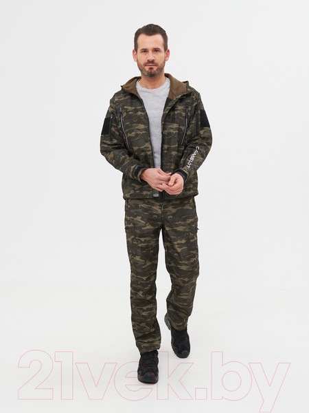 Изображение товара Костюм для охоты и рыбалки Huntsman Камелот Softshell Милитари (44-46/170)