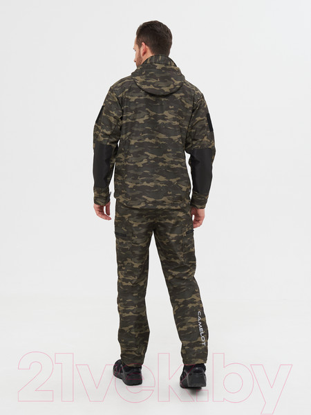 Изображение товара Костюм для охоты и рыбалки Huntsman Камелот Softshell Милитари (р-р 60-62/188)