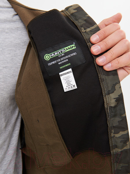 Изображение товара Костюм для охоты и рыбалки Huntsman Камелот Softshell Милитари (р-р 60-62/188)