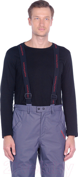 Изображение товара Костюм для охоты и рыбалки Huntsman Торнадо 0°C Breathable Серый (р-р 48-50/182-188)