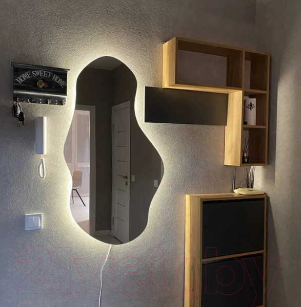 Изображение товара Зеркало Emze 63x100 / LED.NF.63.110.SW.4K (с подсветкой)