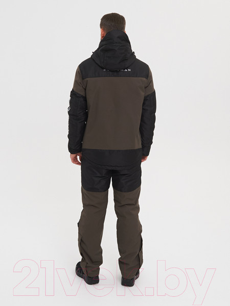 Изображение товара Костюм для охоты и рыбалки Huntsman Торнадо -15°C Breathable Хаки (р-р 48-50/182-188)