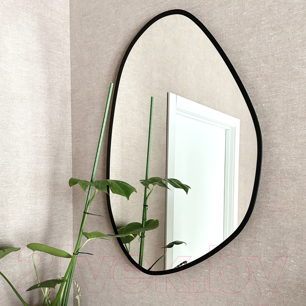 Изображение товара Зеркало Emze 55x80 / UV.NF.55.80.CHE (черный УФ-окантовкой)
