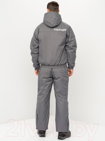 Изображение товара Костюм для охоты и рыбалки Huntsman Таймень -15°C Breathable Серый (р-р 56-58/182)