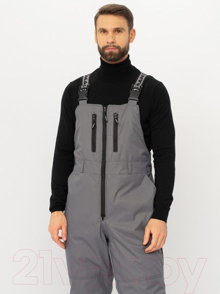 Изображение товара Костюм для охоты и рыбалки Huntsman Таймень -15°C Breathable Серый (р-р 56-58/182)