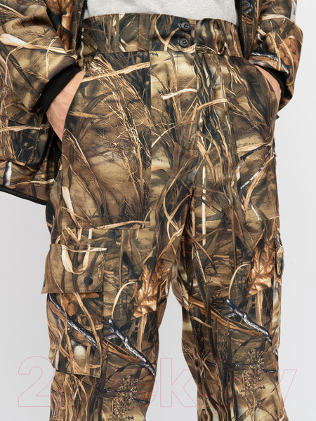 Изображение товара Костюм для охоты и рыбалки Huntsman Тайга-3 Alova Камыш (р-р 48-50/182-188)