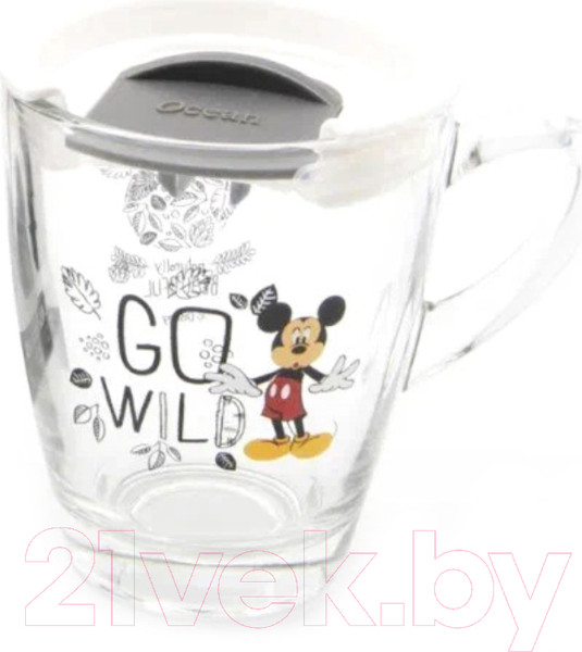 Изображение товара Кружка Lucaris Disney Jungle 3P0164001G0001 (черная крышка)