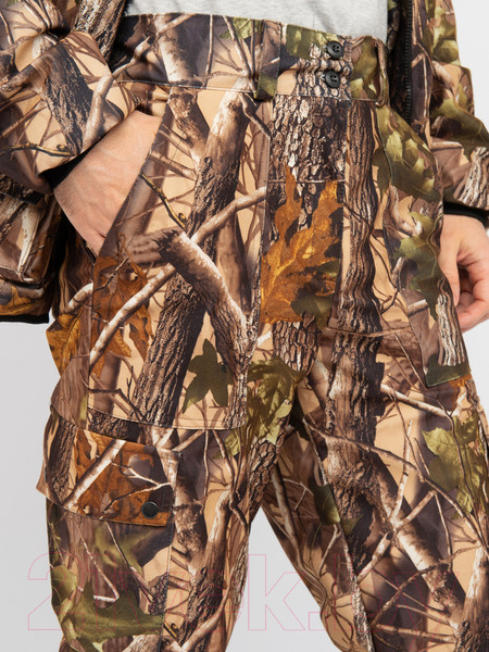 Изображение товара Костюм для охоты и рыбалки Huntsman Тайга-3 Alova Светлый лес (р-р 52-54/170-176)