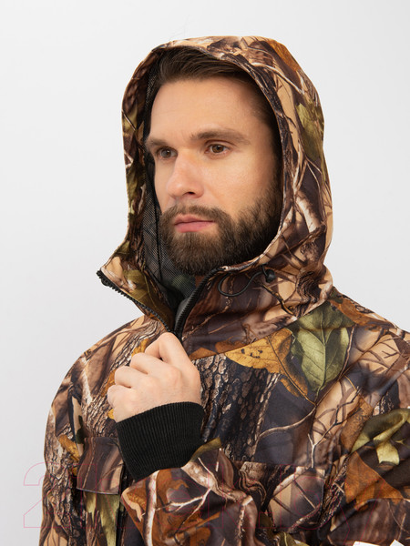 Изображение товара Костюм для охоты и рыбалки Huntsman Тайга-3 Alova Светлый лес (р-р 56-58/170-176)