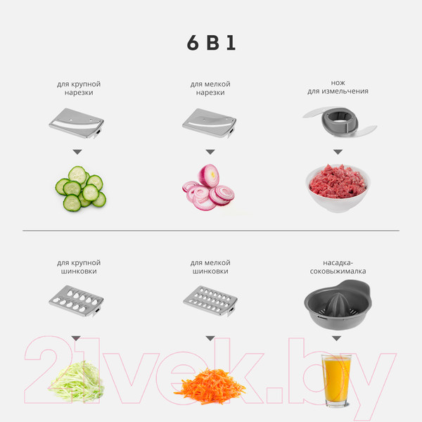 Изображение товара Кухонный комбайн Galaxy Line GL 2312