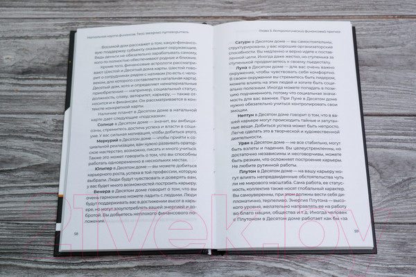 Изображение товара Книга АСТ Натальная карта финансов. Твой звездный путеводитель (Докторова Е.В.)