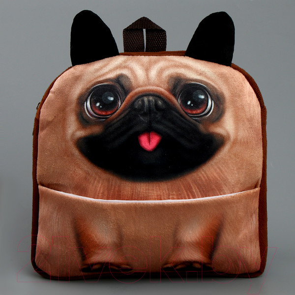 Изображение товара Детский рюкзак Milo Toys Мопс с косточкой / 10122833