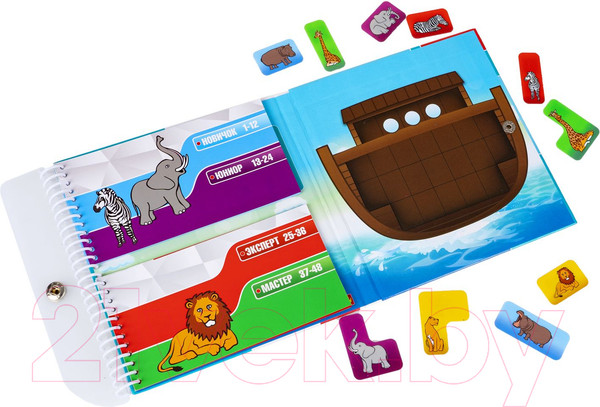 Изображение товара Игра-головоломка Bondibon БондиЛогика Ноев ковчег / ВВ6277
