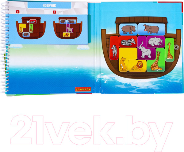 Изображение товара Игра-головоломка Bondibon БондиЛогика Ноев ковчег / ВВ6277