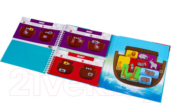 Изображение товара Игра-головоломка Bondibon БондиЛогика Ноев ковчег / ВВ6277