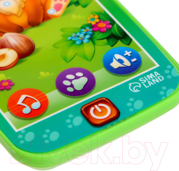 Изображение товара Развивающая игрушка Zabiaka Телефон. Белочка 12017 / 7044544