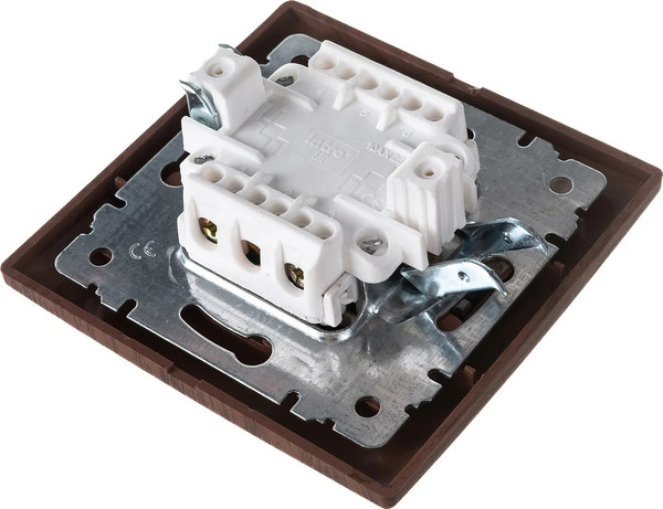 Изображение товара Выключатель INTRO Plano 1-105-10 / Б0053784 (венге)