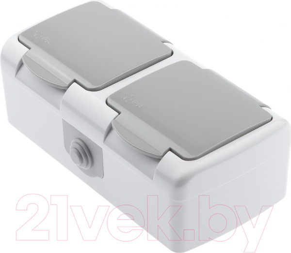 Изображение товара Розетка INTRO Atlantic 5-204-03 / Б0051061 (серый)