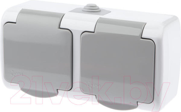 Изображение товара Розетка INTRO Atlantic 5-204-03 / Б0051061 (серый)