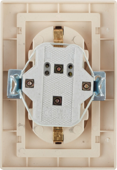 Изображение товара Розетка INTRO Plano 1-205-04 / Б0053918 (шампань)