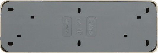 Изображение товара Розетка INTRO Quadro 2-207-02 / Б0053831 (слоновая кость)