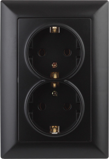 Изображение товара Розетка INTRO Solo 4-205-05 / Б0053677 (антрацит)