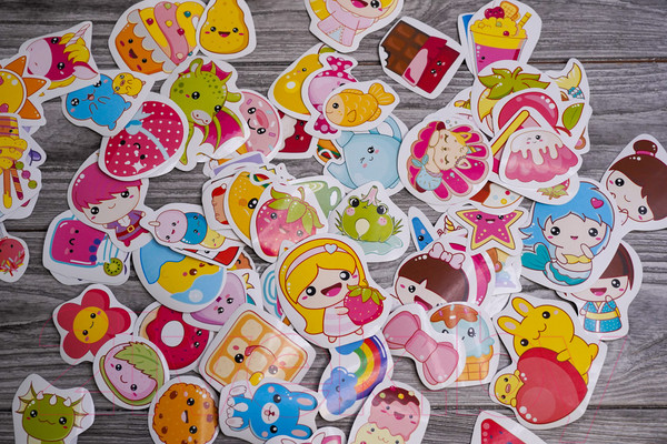 Изображение товара Набор наклеек АСТ Kawaii наклейки / 9785171538415 (Дмитриева В.Г.)