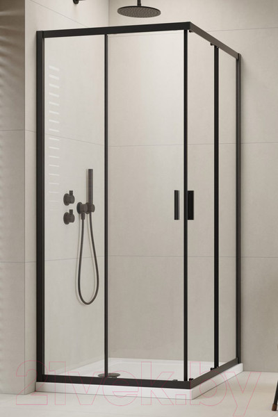 Изображение товара Душевой уголок Radaway Alienta Black D 80x100x190 / 10258010-54-01