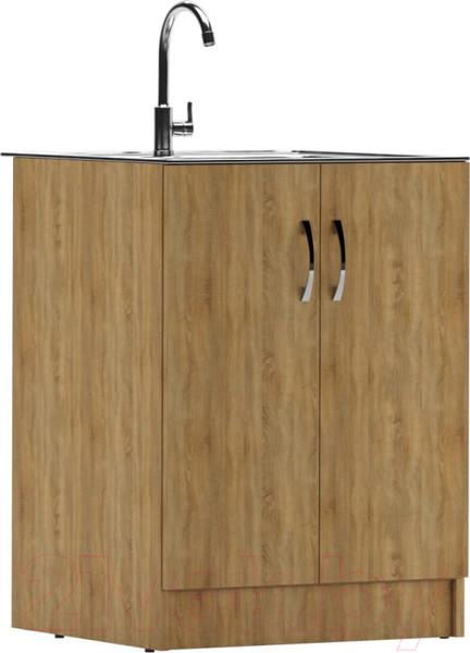 Изображение товара Тумба под умывальник Домино D6060DS (60x60, дуб сонома)