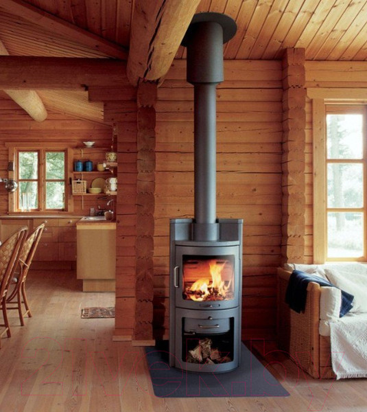 Изображение товара Предтопочный лист КПД LP04 2мм 1000x800мм (черный)