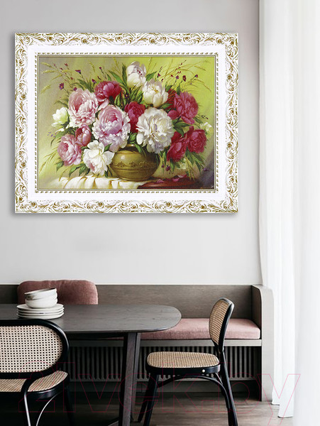 Изображение товара Картина Декарт Шикарный букет 8Л2032 (в раме)