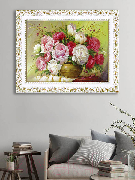 Изображение товара Картина Декарт Шикарный букет 8Л2032 (в раме)