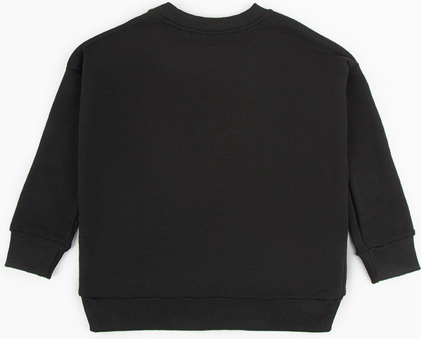 Изображение товара Свитшот детский Amarobaby Smile / AB-OD23-S28/09-128 (черный, р.128)