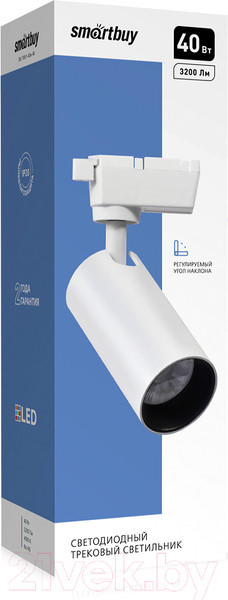Изображение товара Трековый светильник SmartBuy SBL-TKW1-40w-4K