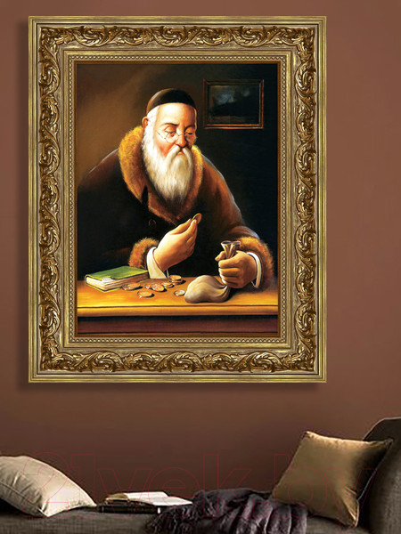 Изображение товара Картина Декарт Деньги любят счет 8Л2362 (в раме)