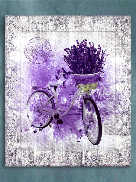Изображение товара Картина Декарт Ретро велосипед 8Л3809 (в раме)