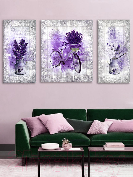 Изображение товара Картина Декарт Ретро велосипед 8Л3809 (в раме)