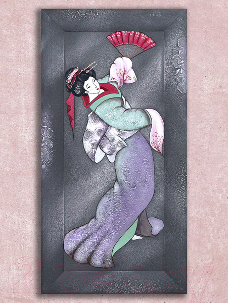 Изображение товара Картина Декарт Японские традиции 1 8Л3835 (авторская в раме)