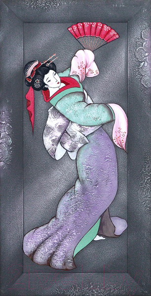 Изображение товара Картина Декарт Японские традиции 1 8Л3835 (авторская в раме)