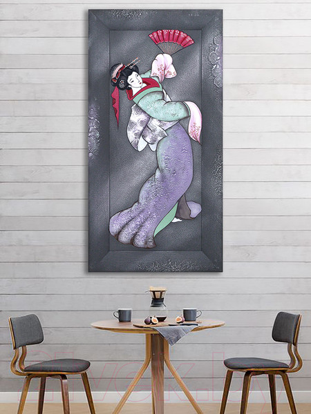 Изображение товара Картина Декарт Японские традиции 1 8Л3835 (авторская в раме)