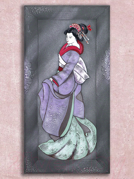 Изображение товара Картина Декарт Японские традиции 2 8Л3836 (авторская в раме)