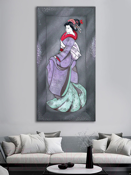 Изображение товара Картина Декарт Японские традиции 2 8Л3836 (авторская в раме)