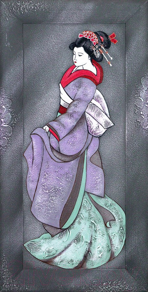 Изображение товара Картина Декарт Японские традиции 2 8Л3836 (авторская в раме)