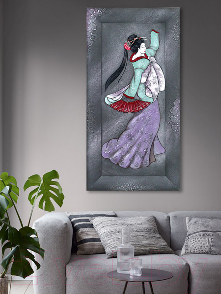 Изображение товара Картина Декарт Японские традиции 3 8Л3837 (авторская в раме)