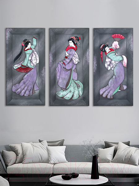 Изображение товара Картина Декарт Японские традиции 3 8Л3837 (авторская в раме)