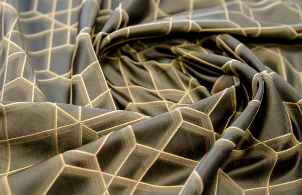 Изображение товара Комплект штор Decoretto Урбан графит УГ-K8 (213x260, графит с рисунком)