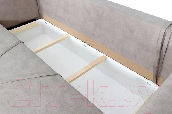 Изображение товара Диван Мебельград Милан Стандарт (тиффани бежевый)