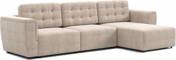 Изображение товара Диван угловой Мебельград Милан-4 Стандарт (тиффани бежевый)