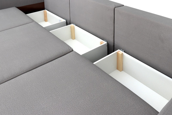 Изображение товара Диван Мебельград Неаполь-1 Стандарт (альба светло-коричневый)