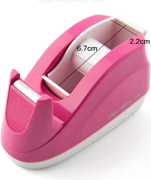 Изображение товара Диспенсер для скотча Deli Vivid / 808 (розовый)